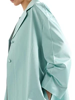 Single-Breasted Duchesse Coat