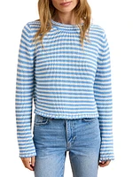 Fine Stripe Mini Marina Sweater