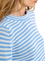 Fine Stripe Mini Marina Sweater