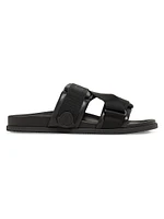 Mon Summer Slides Nappa Leather