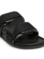 Mon Summer Slides Nappa Leather