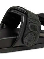 Mon Summer Slides Nappa Leather