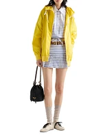 Striped Old Poplin Polo Shirt