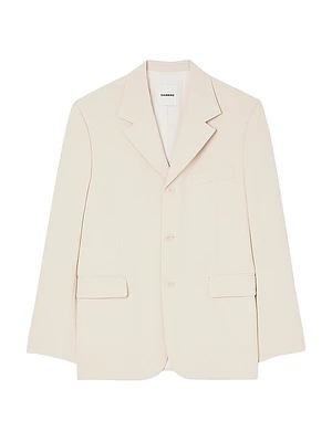 Oversized Wool Suit Jacket