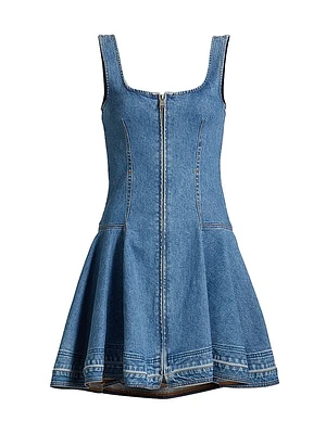 Eleodra Denim Minidress