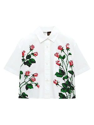 LOEWE x Paula's Ibiza Rose Short-Sleeve Shirt