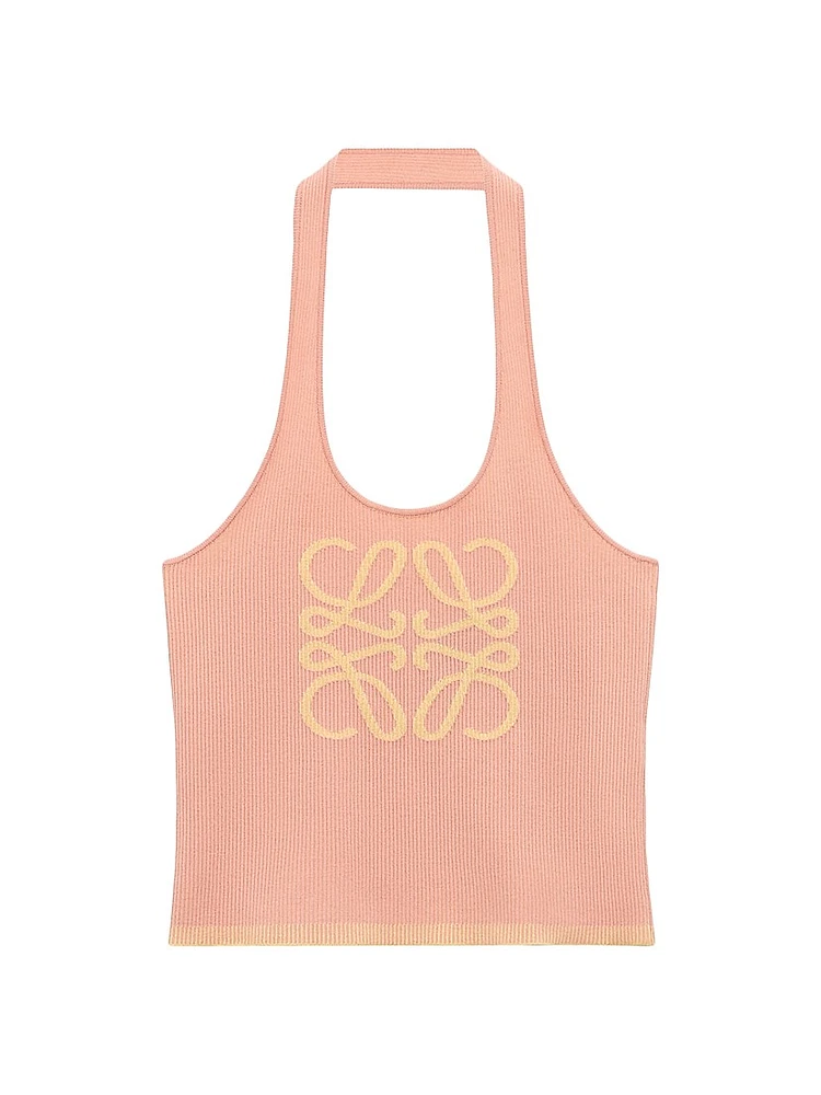 LOEWE x Paula's Ibiza Logo Halterneck Tank
