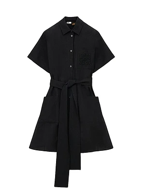 LOEWE x Paula's Ibiza Belted Shirtdress