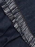 Rhiannon Fringe Denim Minidress