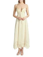 Coco Embroidered Maxi-Dress