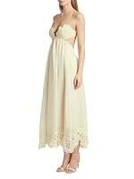Coco Embroidered Maxi-Dress