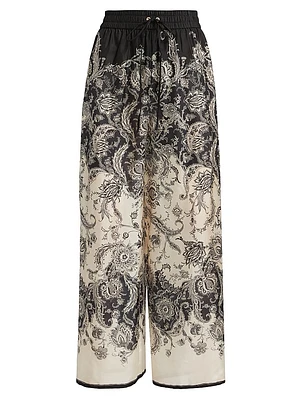Rhiannon Silk Relaxed Pants