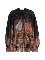 Rhiannon Ruffle Billow Blouse