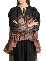 Rhiannon Ruffle Billow Blouse