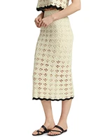 Rhiannon Crochet Midi-Skirt