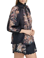 Rhiannon Billow Paisley Blouse