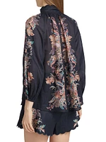 Rhiannon Billow Paisley Blouse