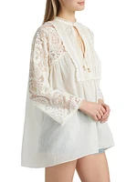 Ascension Lace Yoke Tunic