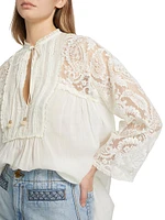 Ascension Lace Yoke Tunic