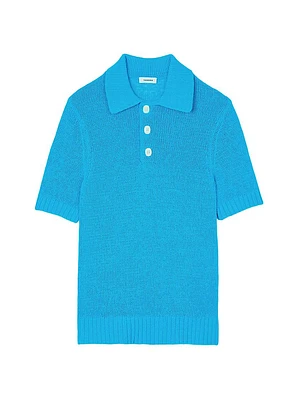 Knit Polo Shirt