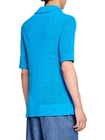 Knit Polo Shirt