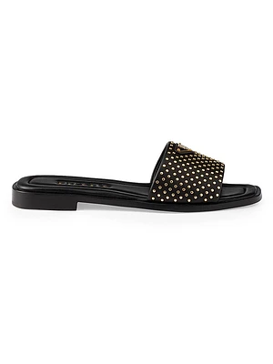 Nappa Leather Slides
