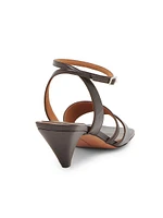 Spur 50MM Kitten Heel Sandals