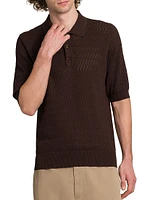 Knit Polo Shirt