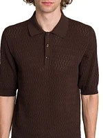 Knit Polo Shirt