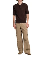 Knit Polo Shirt