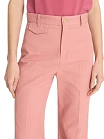 Woven Cotton Trousers
