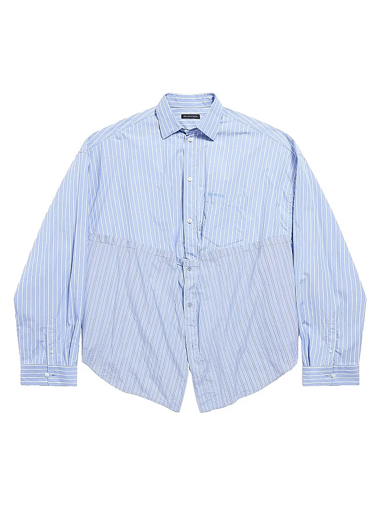 Cut Up Oversized Shirt