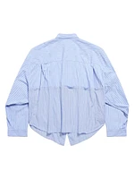 Cut Up Oversized Shirt