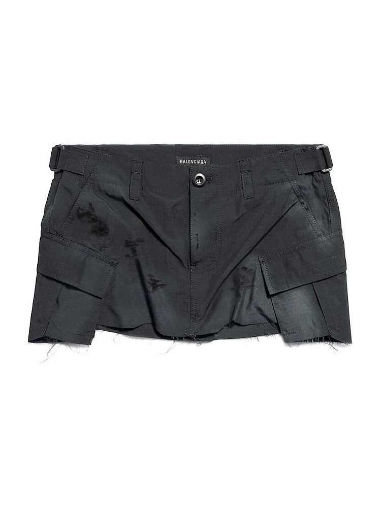 Cargo Mini Skirt