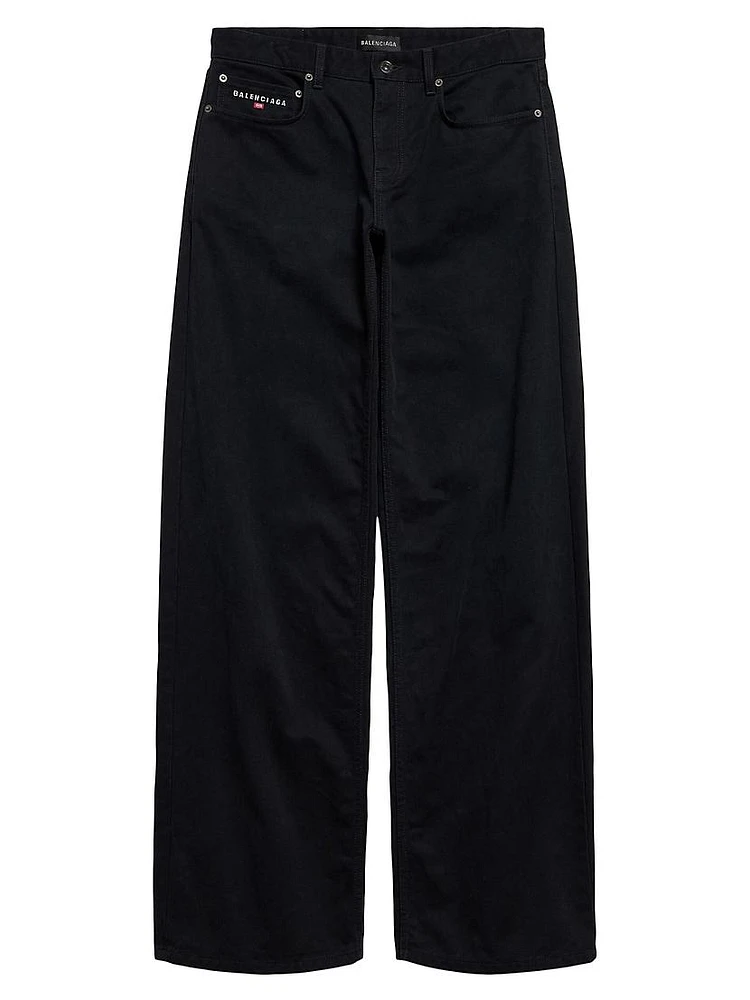 Wide Leg Baggy Jeans