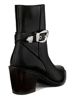 Maven Leather Booties