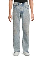 Sandstone Camo Hotfix Straight Jeans