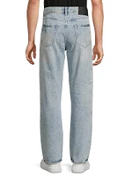 Sandstone Camo Hotfix Straight Jeans