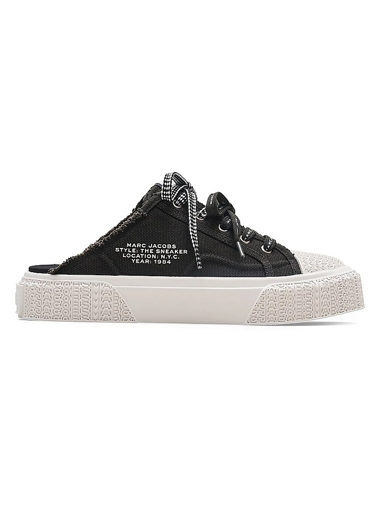 The Sneaker Canvas Mules