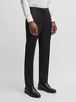 Slim-Fit Trousers Virgin Wool with Stretch