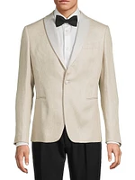 Metallic Linen Dinner Jacket