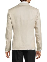 Metallic Linen Dinner Jacket
