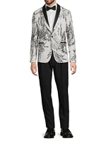 Floral Printed Dinner Jacket