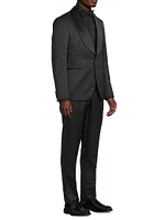 Shawl Lapel Tailored Wool Tuxedo