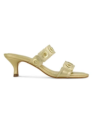Patra Kitten Heel Sandals