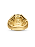 Streamline Signet Ring 18K Yellow Gold