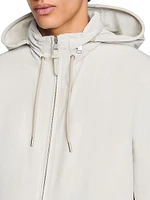 Zip-Up Hooded Jacket