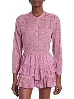 Maria Printed Cotton Top