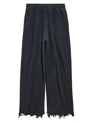 Nail Polish Cropped Sweatpants