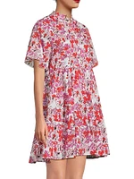 Vibeka Floral Cotton Minidress
